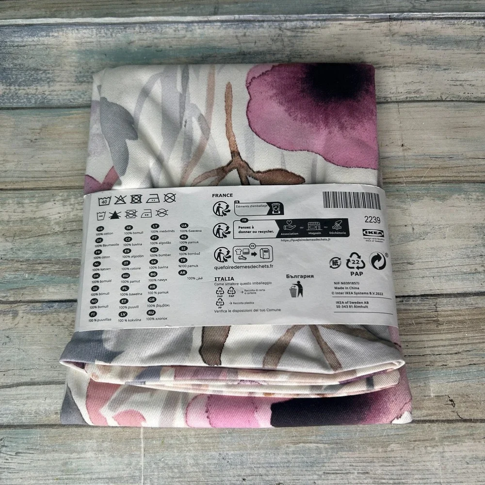 Ikea Polartag Pillow Cover Case Cotton 20